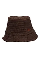 Czapki damskie - Sterntaler Chłopięcy kapelusz rybacka kapelusz koguta czapka, ciemnobrązowy, 53 - miniaturka - grafika 1