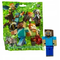 Figurki dla dzieci - MINECRAFT SASZETKA NIESPODZIANKA 3 KARTY KOLEKCJONERSKIE + FIGURKA Z GRY - miniaturka - grafika 1