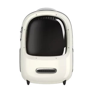 PetKit Cat Carrier Breezy Dome 2 - Cream White - Sprzęt podróżny i transportery dla psów - miniaturka - grafika 1