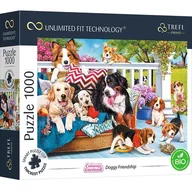 Puzzle - Trefl Prime - Puzzle UFT Cuteness Overload: Doggy Friendship - 1000 Elementów, Najgrubsza Tektura, BIO, Psy, Szczeniaki, Zwierzęta, Słodki Obrazek, Kreatywna Rozrywka dla Dorosłych i Dzieci od 12 Lat 10698 - miniaturka - grafika 1