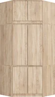 Szafy - Fabryka Mebli Akord SZAFA NAROŻNA Z NADSTAWKĄ S100 DĄB SONOMA - miniaturka - grafika 1