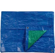 Parasole ogrodowe - dwustronny żagiel przeciwsłoneczny 10x15m. Kolor niebieski/zielony. Gęstość 90g/m² edm - miniaturka - grafika 1