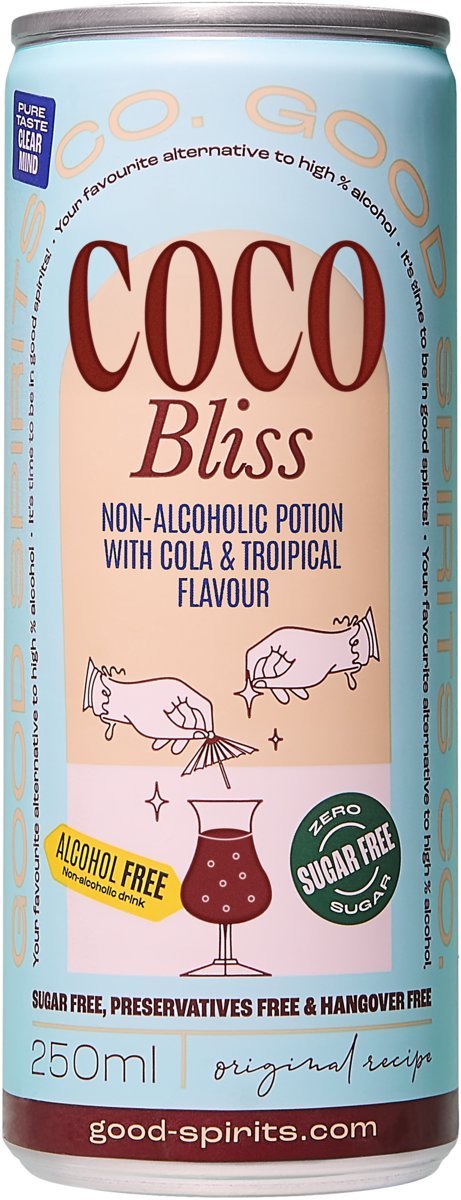 Good Spirits Coco Bliss koktajl bezalkoholowy (mocktail) kokos cola