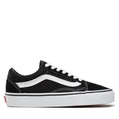 Trampki damskie - Tenisówki Vans Old Skool VN000D3HY28 Czarny - miniaturka - grafika 1