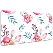 Podkładki na biurko - Podkładka na biurko Kwiatowy motyw 100x50 cm - miniaturka - grafika 1