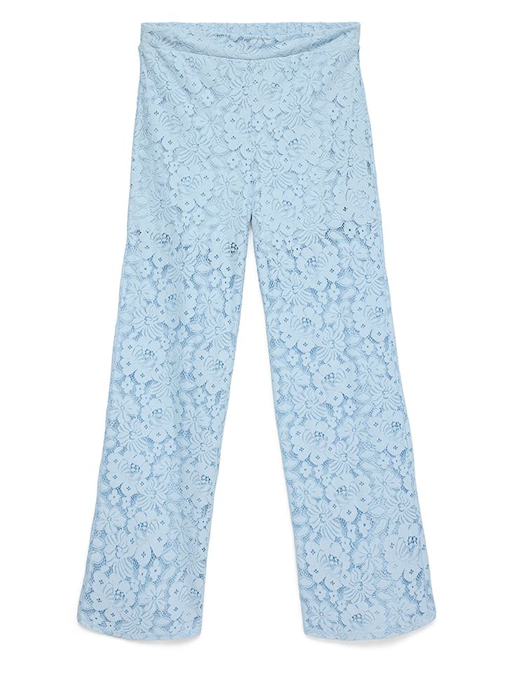 Vero Moda Spodnie w kolorze błękitnym
