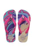 Havaianas japonki dziecięce KIDS FANTASY kolor fioletowy