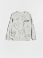 Bluzy dla chłopców - Reserved - Bluza oversize Nirvana - jasnoszary - miniaturka - grafika 1