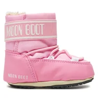 Buty dla dziewczynek - Śniegowce Moon Boot 80D3401020 Różowy - miniaturka - grafika 1