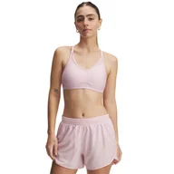 Bielizna sportowa damska - Biustonosz treningowy Under Armour UA Crossback Low Bra - różowy - miniaturka - grafika 1
