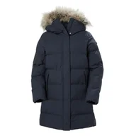 Płaszcze damskie - Damski Płaszcz pikowany HELLY HANSEN W BLOSSOM PUFFY 53624_597 – Granatowy - miniaturka - grafika 1