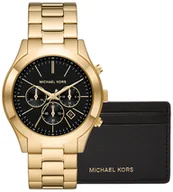 Zegarki męskie - Zegarek Michael Kors MK1076SET RUNWAY GIFT SET - miniaturka - grafika 1