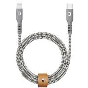 Kable USB - Zendure Zendure pleciony nylonowy kabel USB-C 1m szary - miniaturka - grafika 1