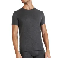 Koszulki męskie - Falke ClimaWool Daily T-Shirt — Dark Grey - miniaturka - grafika 1