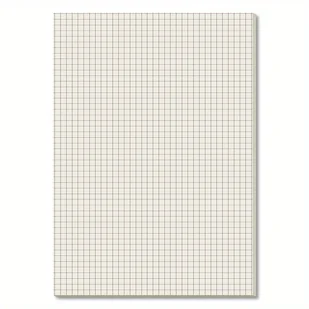TEMU 1 Wielofunkcyjny zeszyt z papierem milimetrowym - poziome i pionowe do matematyki, rysowania, pisania, artykułów biurowych i szkolnych - Inne - miniaturka - grafika 1