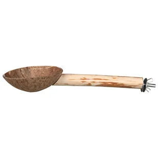 Trixie Grzęda bambusowa z miską 25 cm TX-58747 - Klatki i wyposażenie dla ptaków - miniaturka - grafika 2