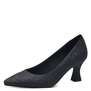 MARCO TOZZI Damskie czółenka 2-82401-41, black metallic, 38 EU - Czółenka - miniaturka - grafika 1