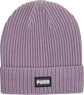 Czapka Puma Ribbed Classic Cuff Beanie jasny fiolet 024038 19 Senior - Czapki damskie - miniaturka - grafika 1