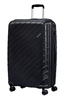 American Tourister Speedstar Spinner L, walizka z możliwością rozszerzenia, 77,5 cm, 94/102 l, czarna (Black), czarny (czarny), L (77.5 cm - 94/102 L), Walizki i wózki - Walizki - miniaturka - grafika 1