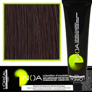 Loreal Inoa 4.15 - Farby do włosów i szampony koloryzujące - miniaturka - grafika 1