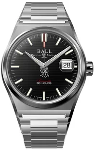 Zegarek Zegarek Ball NM9052C-S1C-BK Roadmaster M Perseverer (40mm) - Zegarki męskie - miniaturka - grafika 1