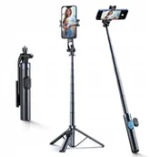 Selfie stick - Selfie stick Wozinsky WC1Y70S teleskopowy tripod 1.7m z uchwytem na telefon - czarny - miniaturka - grafika 1