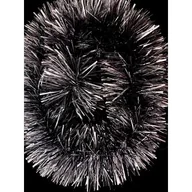 Ozdoby bożonarodzeniowe - Łańcuch choinkowy 10 x 300 cm ciemnoszary - miniaturka - grafika 1