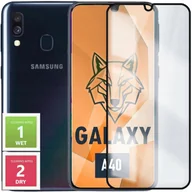 Szkła hartowane na telefon - SZKŁO HARTOWANE DO SAMSUNG GALAXY A40 PEŁNE NA CAŁY EKRAN SZKIEŁKO 5D 9H - miniaturka - grafika 1