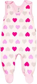 Śpiochy dla niemowląt - ŚPIOCHY Śpioszki ROZPINANE SERCA 80 KLEKLE - miniaturka - grafika 1
