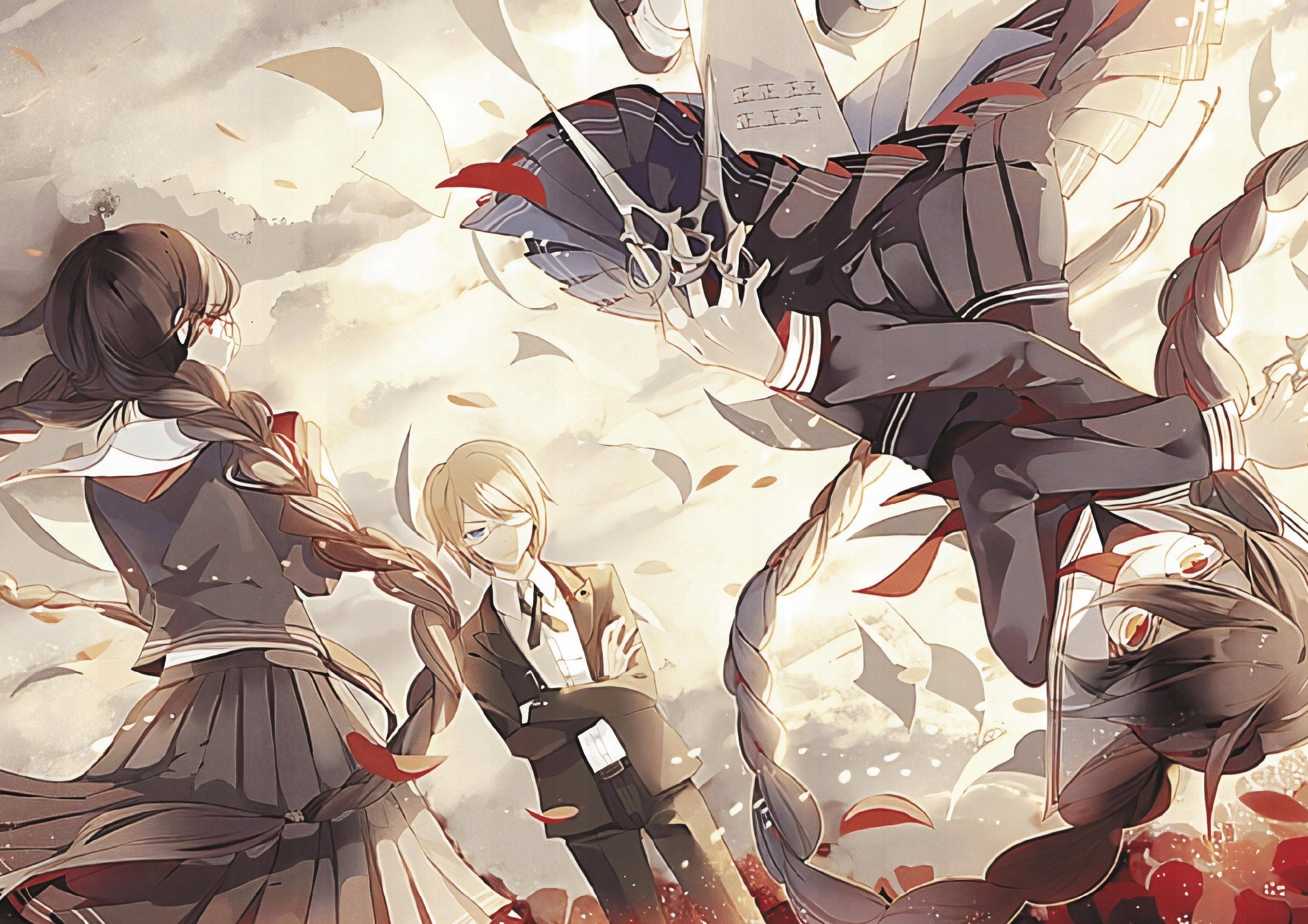 Plakat A1 anime manga Danganronpa