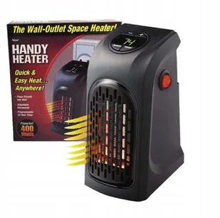 Grzejnik elektryczny farelka do gniazdka mocna 400w 400 W - Ogrzewanie przenośne Grzejnik elektryczny farelka do gniazdka mocna 400w 400 W - Ogrzewanie przenośne - miniaturka - grafika 1