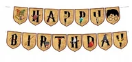 Dekoracje sali - Girlanda HARRY POTTER baner na urodziny 180cm - miniaturka - grafika 1