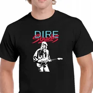 Koszulki męskie - KOSZULKA MĘSKA DIRE STRAITS MARK KNOPFLER MUZYCZNA PREZENT P088 MĘSKA L - miniaturka - grafika 1