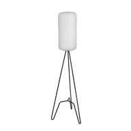 Lampy stojące - Maxlight lampa podłogowa Tripod E27 czarna/biała 177cm F0054 - miniaturka - grafika 1