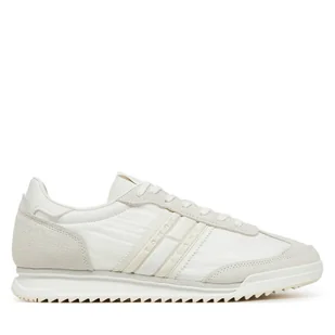 Sneakersy Tommy Jeans Tjm Retro Runner Cleated EM0EM01527 Biały - Sneakersy męskie - miniaturka - grafika 1