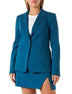 Kurtki damskie - PINKO Damska kurtka Signum 16 Punto materiał blezer, G31_marokański niebieski, 38 - miniaturka - grafika 1