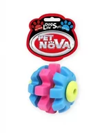 Zabawki dla psów - PET NOVA Pet Nova Piłka dentystyczna SuperDentBall o aromacie wołowiny kolorowa 7cm PPTN036 - miniaturka - grafika 1