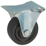 Zawiasy, okucia i inne akcesoria - Zestaw z kołem 40 mm/20 kg, płyta stała - miniaturka - grafika 1