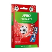 Apteczki i materiały opatrunkowe - Apteo Apteo plastry dla dzieci piłkarze 12 sztuk 9085745 - miniaturka - grafika 1