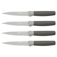 Noże kuchenne - Berghoff Nóże Do Steków 4 Cz 11,5 Cm Szare) Leo 3950046 - miniaturka - grafika 1