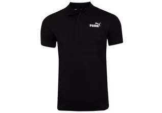 Koszulki męskie - PUMA  KOSZULKA MĘSKA POLO ESS PIQUE POLO BLACK 586674 01 - Rozmiar: S - grafika 1