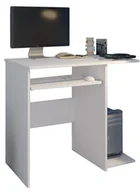 Biurka - Biurko Komputerowe 76Cm Stolik Laptop Białe Pl N-5 - miniaturka - grafika 1