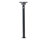 Lampy ogrodowe - Brilliant - LED Lampa solarna z czujnikiem GARVINA LED/3W/3,7V 85 cm IP44 czarny - miniaturka - grafika 1