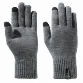Rękawiczki - Rękawice Jack Wolfskin RIB GLOVE grey heather - M - miniaturka - grafika 1
