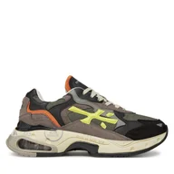 Sneakersy męskie - Sneakersy Premiata SHARKY VAR 399 Szary - miniaturka - grafika 1