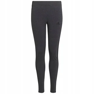 Legginsy adidas 3S Leg Jr HB7937 szary 170 cm - Legginsy - miniaturka - grafika 1