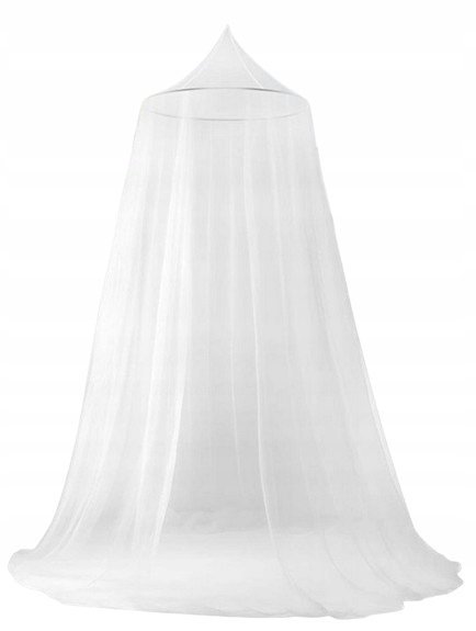 Gardenic Moskitiera na łóżko dziecięce 50x210x680cm biała