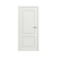 Drzwi wewnętrzne - Skrzydło drzwiowe pełne bezprzylgowe Vector V Białe 80 Lewe Porta - miniaturka - grafika 1