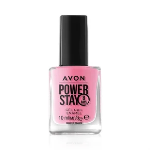 Avon Power Stay Supertrwały żelowy lakier do paznokci - Pink Caprice - 10ml - Lakiery do paznokci Avon Power Stay Supertrwały żelowy lakier do paznokci - Pink Caprice - 10ml - Lakiery do paznokci - miniaturka - grafika 1