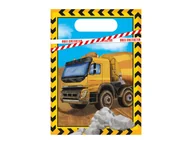 Opakowania i torebki na prezenty - Torebki foliowe Budowa - 6 szt. - miniaturka - grafika 1